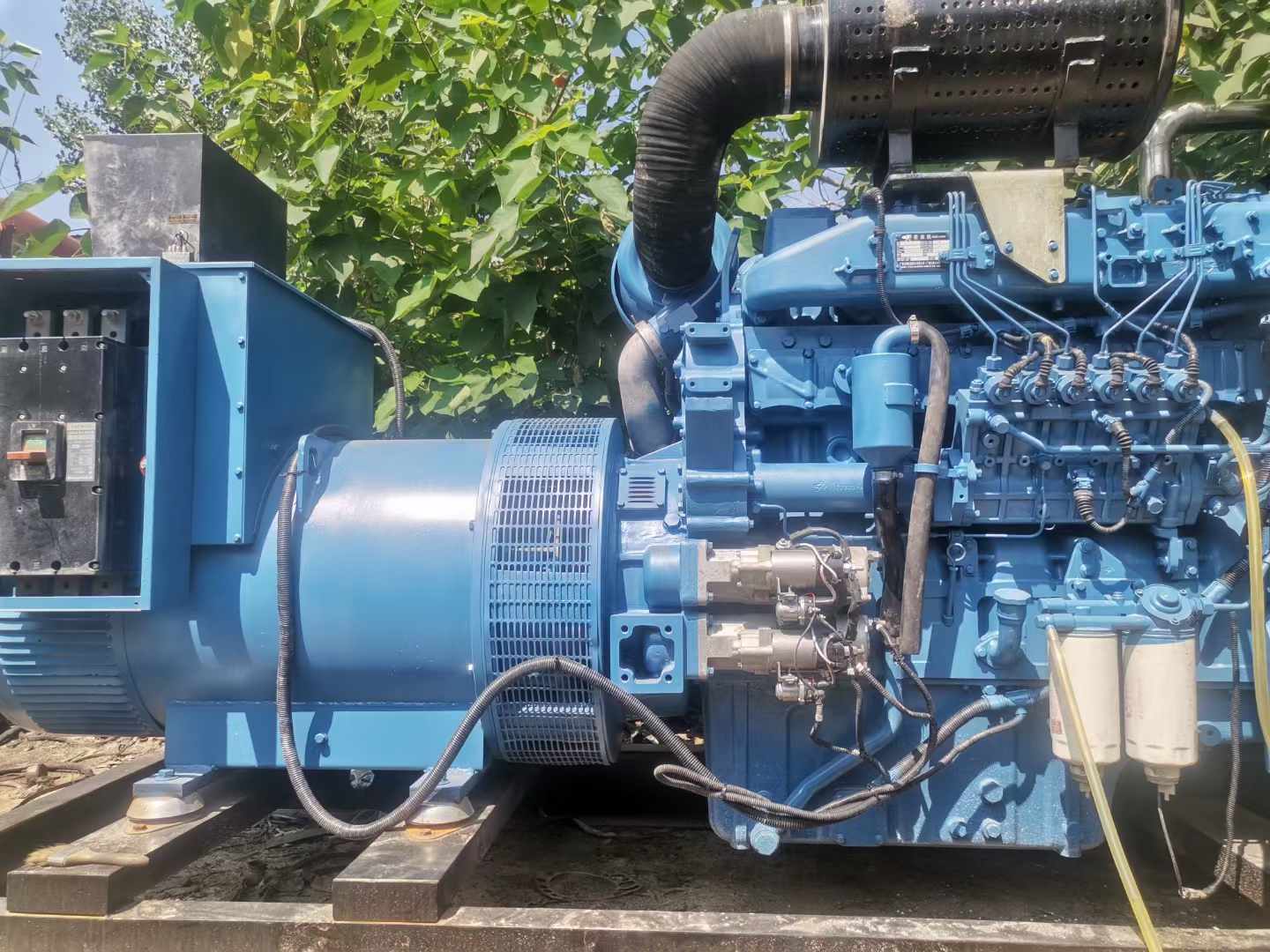 道孚详细说明降低 800kW 柴油发电机输出电流波动的方法